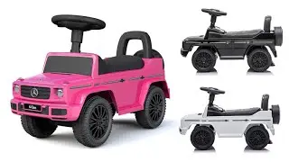 Kids Outdoor Stroller Mercedes G-Wagon Push Car by Best Ride On Cars