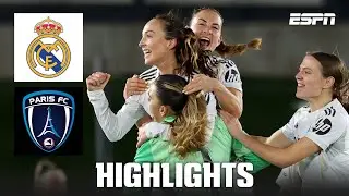 Real Madrid RESCUE a point in stoppage-time vs. Paris FC | UEFA Women's Champions League Highlights