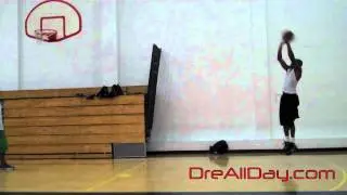 Dre Baldwin: Midrange Shooting Contest #1 - Right Corner || Shooting Repetition Mechanics Tips