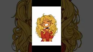 Her Smile | Timelapse Digital Coloring #coloring #digitalcoloring #timelapseart
