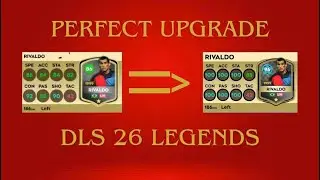 DLS 26 | UPGRADE MAX RIVALDO 86 🇧🇷