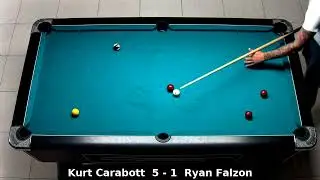 Kurt Carabott vs Ryan Falzon | Euro Mens Ranking Tournament 1 | Round 3