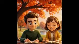 Autumn Promise #autumnlove #cutecouple #adorablemoment #3Dshortfilm  #romanticanimation #funnyvideo