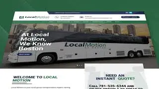 Boston Web Design   Transportation Company Web Design