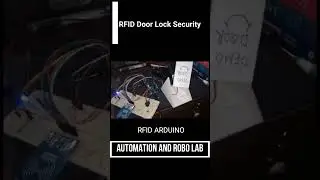 RFID and Arduino Based Door lock Security #shorts