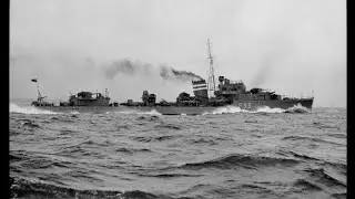HMS Janus - Blown Up By German Aircraft