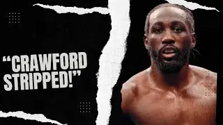 Terence Crawford STRIPPED of His Belt! BLASTS the WBC in Explosive Rant 