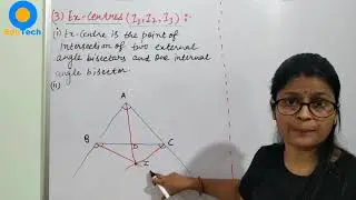 Excentres of Triangle, radius of Excircle, Coordinate Geometry class 11, L22, JEE Main 2021