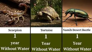 From Hours to Years: How Long Can These Animals Go Without Water?