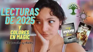 Mis libros favoritos (y menos favoritos) de 2025 como combinaciones de magic ✨️📚 