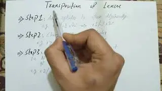 Transposition of Lenses