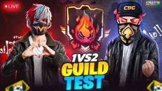 FREE FIRE LIVE 😍 GARENA FREE FIRE 💀 CBG TWINS GUILD TEST LIVE !! NEW EVENT