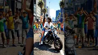 GTA 5 ma Bike Drive 🤣 funny moments gameplay video
