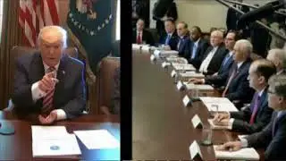 Photo of Trump Cabinet Before Irma Hit Shows There&rsquo;s Still Hope for America