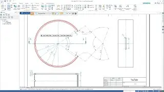 SOLID EDGE 2019 - CORPS BASE HEATER - DRAWING - COFFEE MACHINE