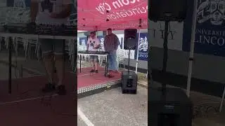 Soundcheck Lincoln fc ground PA system hire live music outdoor events stage hire