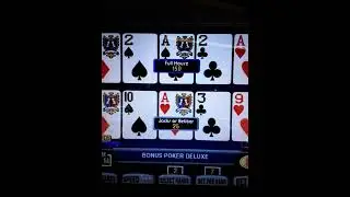 5x four of a kind. Awesome session of Super times pay poker and Extra draw frenzy poker
