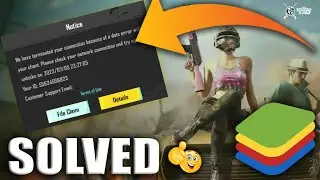 [Easy Fix] We Have Terminated Your Connection Because Of A Data Error With  Your Client BGMI Error!!