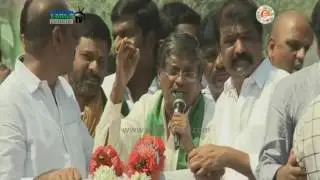 YSRCP Rythu Vibhagam President Nagireddy speech at Rythu Mahadharna at Uravakonda - 6th Feb 17