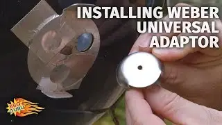Weber Smokey Mountain Cooker UNIVERSAL Adaptor Installation