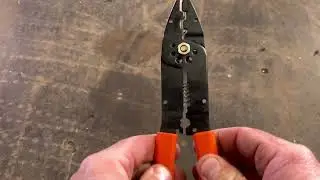 SP Tools Crimping Tool & Wire Strippers 215mm  Insulated Terminal Crimper @sptools