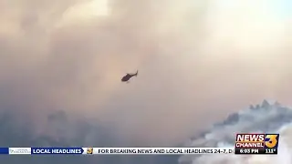 Family nearly lose home to 26,450 acre Apple Fire