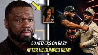 CHAOS On Stage! 50 Cent SLAMS Eazy After Shocking Public Dump Of Remy Ma!