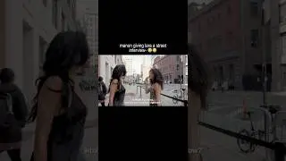manon giving lara a street interview- 😭😭 #katseye