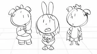 Elinor Wonders Why - Storyboard - The Paper Trail sequence and song