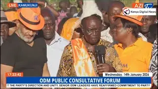 Hii Kibera ilikuwa bedroom ya Raila!' Oburu Oginga mourns his late brother Raila in Kibera.