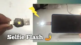 How to Make Selfie Flash with Waste Materials | DIY Science Project