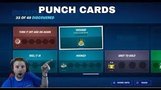 NEW YEEHAW PUNCH CARD FORTNITE CHAPTER 2 SEASON 3 14,000 XP WITH DADS COMMENTARY