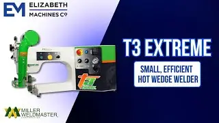 Compact Banner Welding Machine for Smaller Workrooms | Miller Weldmaster T3 Extreme