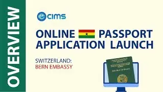 Embassy of Ghana Bern announce launching a new online passport application system