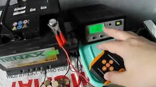 Восстановление 7ми летнего аккумулятора TENAX 60 А/ч..