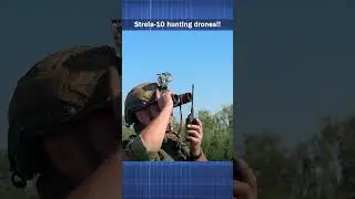 How Russian Strela-10 is Hunting Drones Tactically!