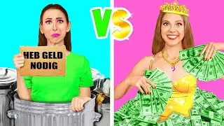 Богатые студенты vs Бедные студенты | Сумасшедший Челлендж от Fun Teen