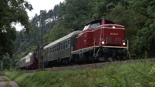 EIN ZUG, EINE E-LOK, EINE DIESELLOK UND EINE DAMPFLOK!  -01 519 und 114 488 auf dem Weg Richtung HU