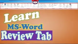 ||MS Word Review Tab Explained | Track Changes, Comments & Proofing Tools||
