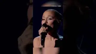 Ariana somewhere the rainbow,2025 oscars#arianagrande #cynthiaerivo #wickedmusical #wicked #2025