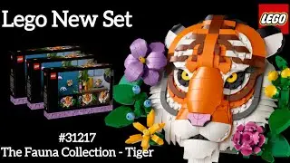 Lego New Set - #31217 Art The Fauna Collection - Tiger