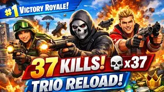 Trio Reaload 37 KILLS w/ @shakuliusgaming & @zendox4751 | Emaq