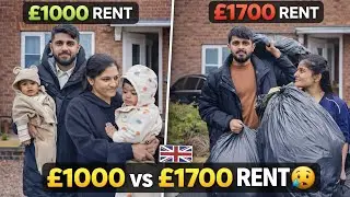 &pound;1000 vs &pound;1700 Rent 😳 | UK Shifting With Kids | Reality of UK Life 🇬🇧