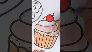 Sweet Muffin - Coolorify ep.2 #drawing #coolcoloring #art #doodle #easydrawing #sketch #cartoon