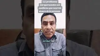 Los problemas intrapersonales son conflictos que ocurren dentro de la persona.#tucoachrafael
