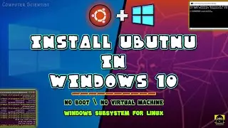 How to Install Ubuntu in Windows 10 | Simple way to Install and Run Ubuntu | WSL 2021 | No Dual Boot