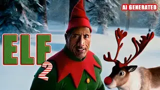 Elf 2 Teaser Trailer 🎄 | The Rock Brings Christmas to NYC! 4k
