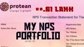 My NPS PORTFOLIO/NPS CORPUS (AS GOVT. EMPLOYEE)