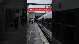 Paris Train Service #train #transport #france #trending #viralvideo #trendingvideo #paris  #rerb