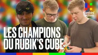 À quoi ça ressemble une compétition de Rubik's Cube à l'aveugle ? l Konbini Techno